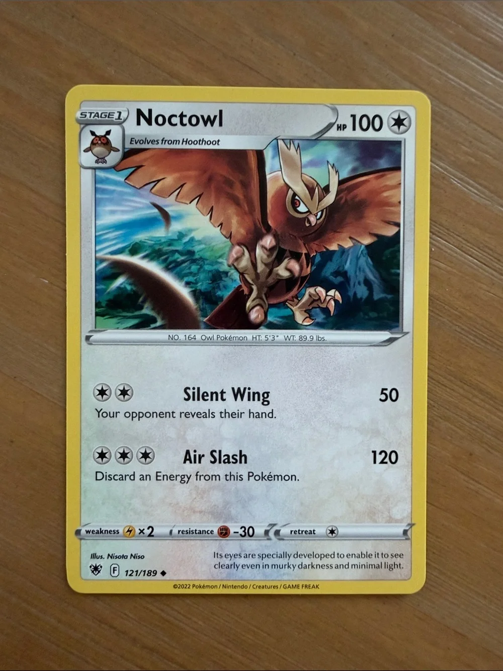 Hoothoot & Noctowl Evolution Line Lot | Temporal Forces + Astral Radiance |5/$25
